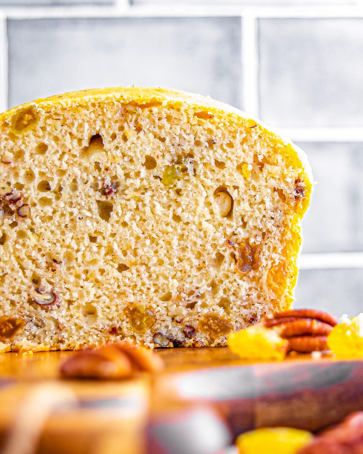 Easy Christmas Eggnog Bread CheekyKitchen