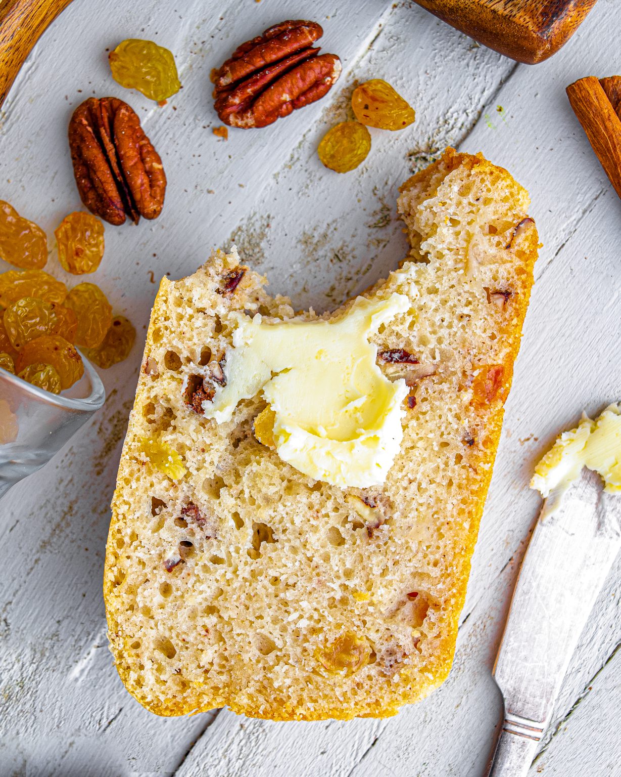 Easy Christmas Eggnog Bread CheekyKitchen