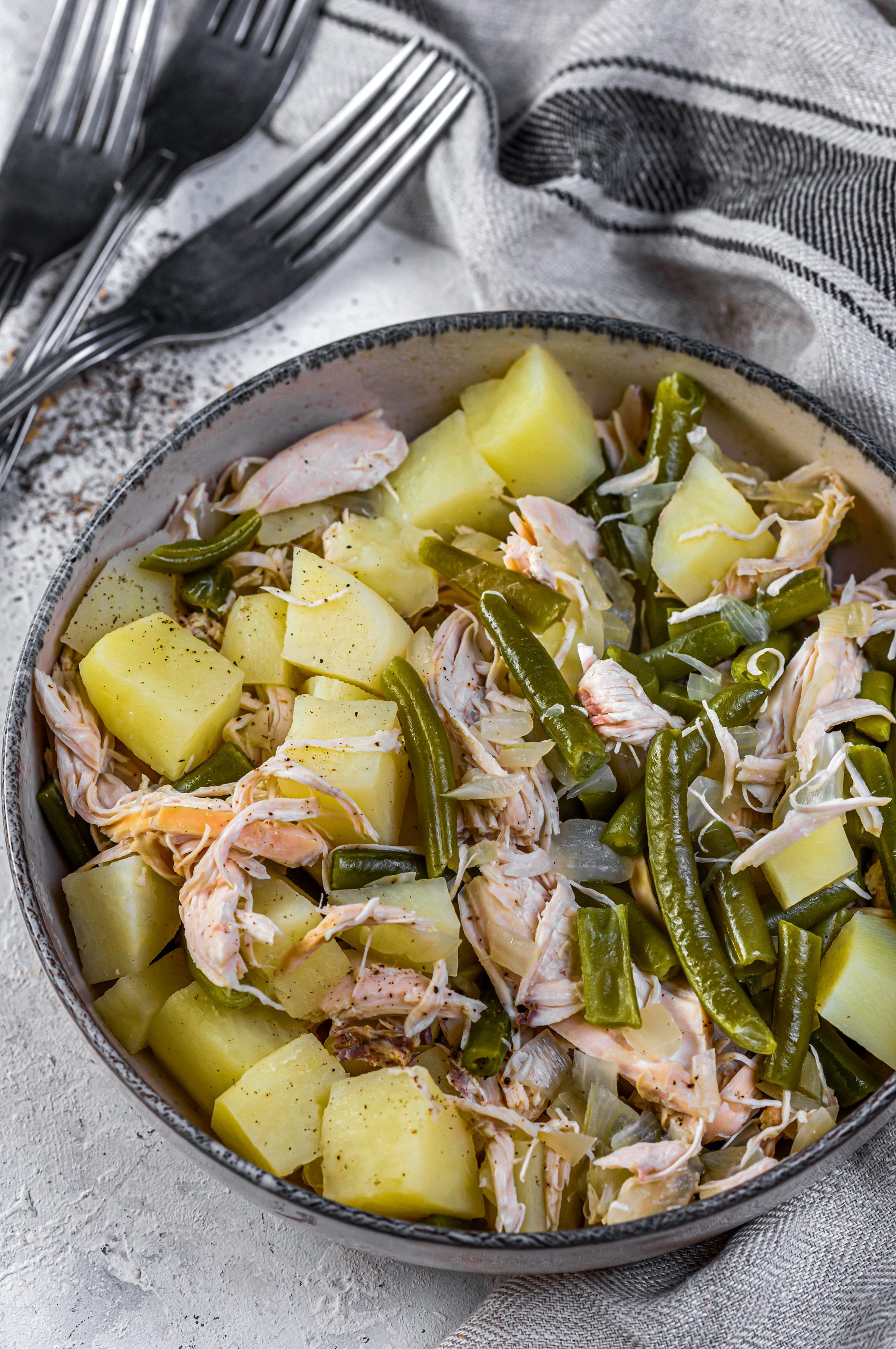 Country Style Green Beans with Red Potatoes Recipe CheekyKitchen