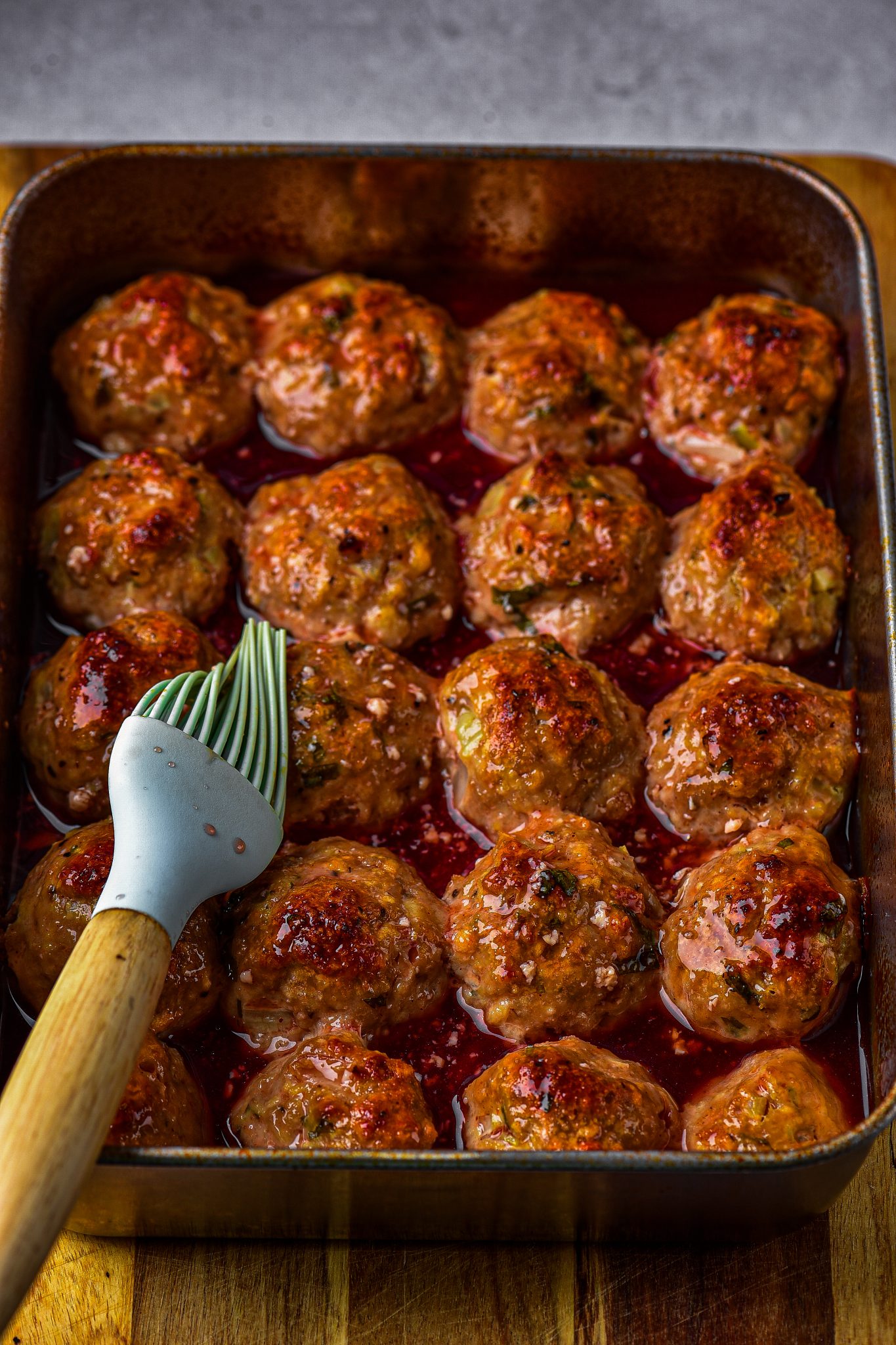 Honey BBQ Meatballs CheekyKitchen