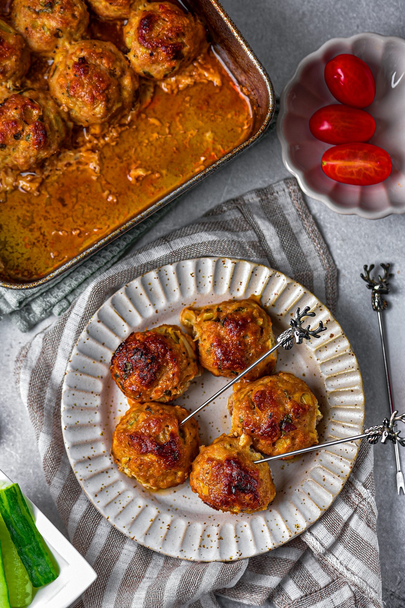 Honey BBQ Meatballs CheekyKitchen