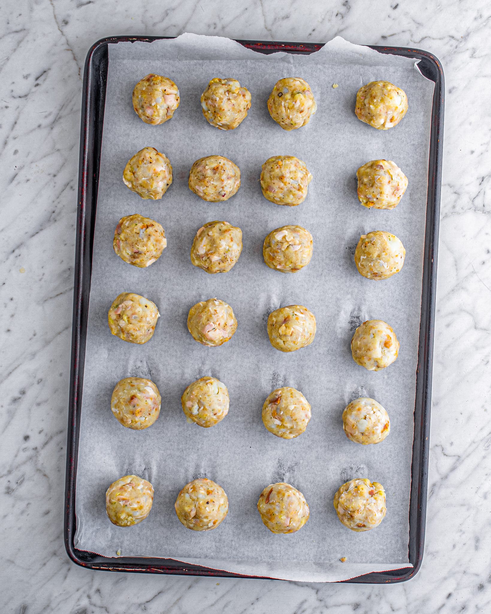 Leftover Turkey Stuffing Balls CheekyKitchen