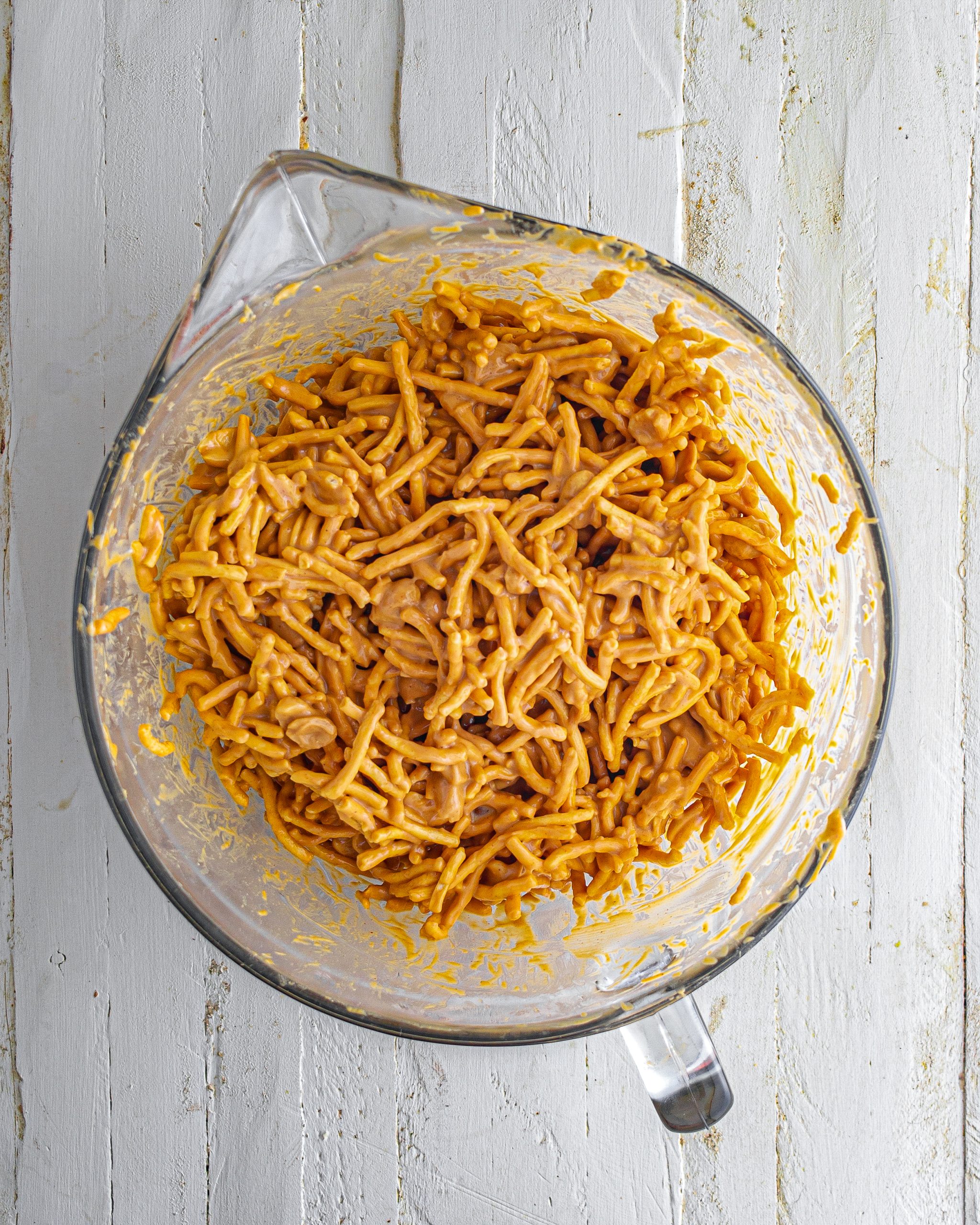 NoBake Peanut Butter Haystacks CheekyKitchen