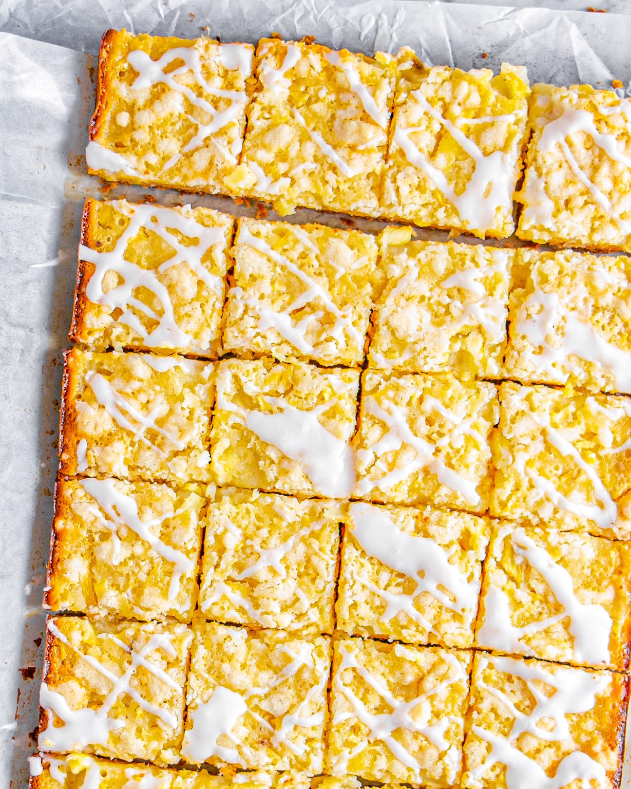 Pineapple Cake Bars CheekyKitchen