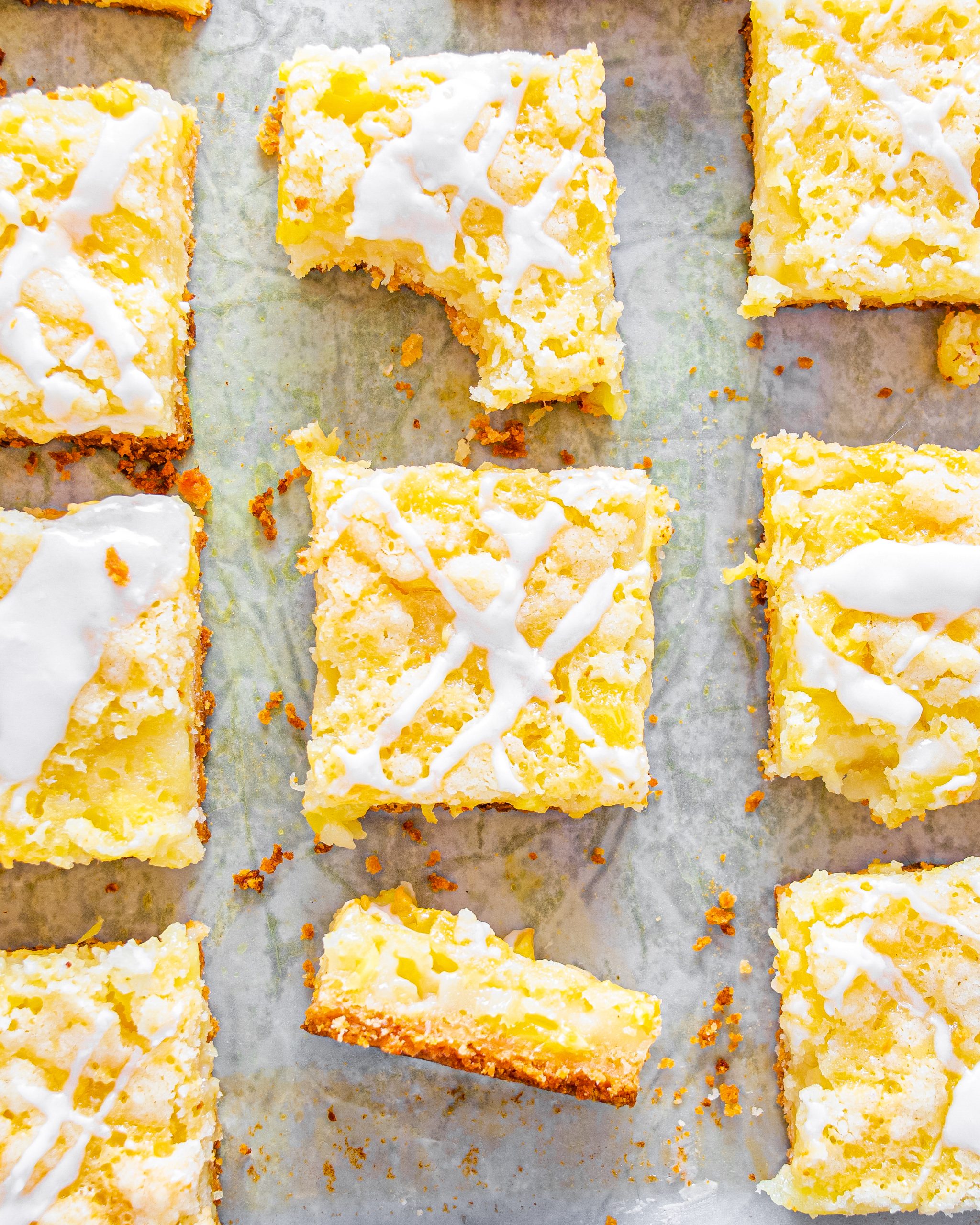 Pineapple Cake Bars CheekyKitchen