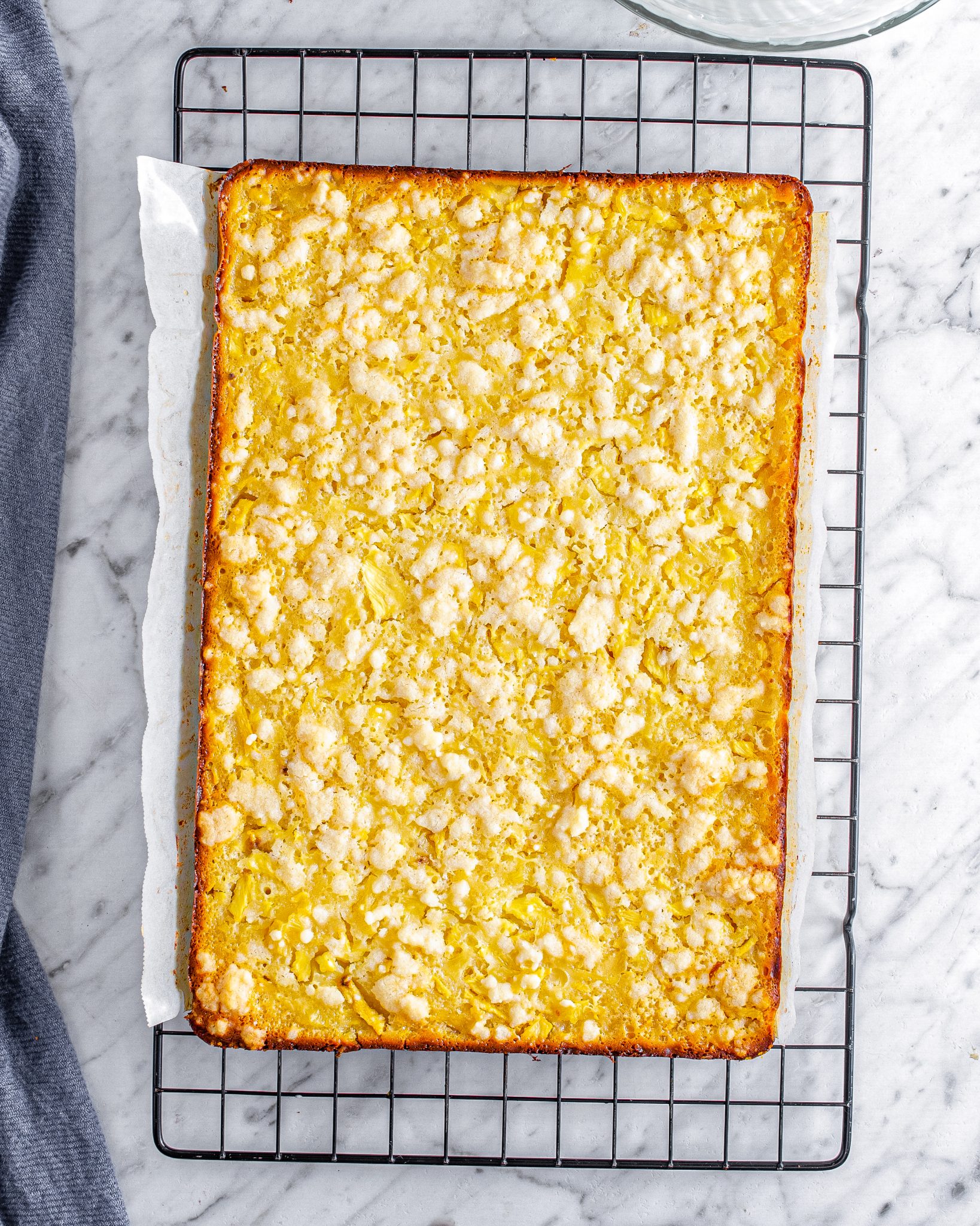 Pineapple Cake Bars CheekyKitchen