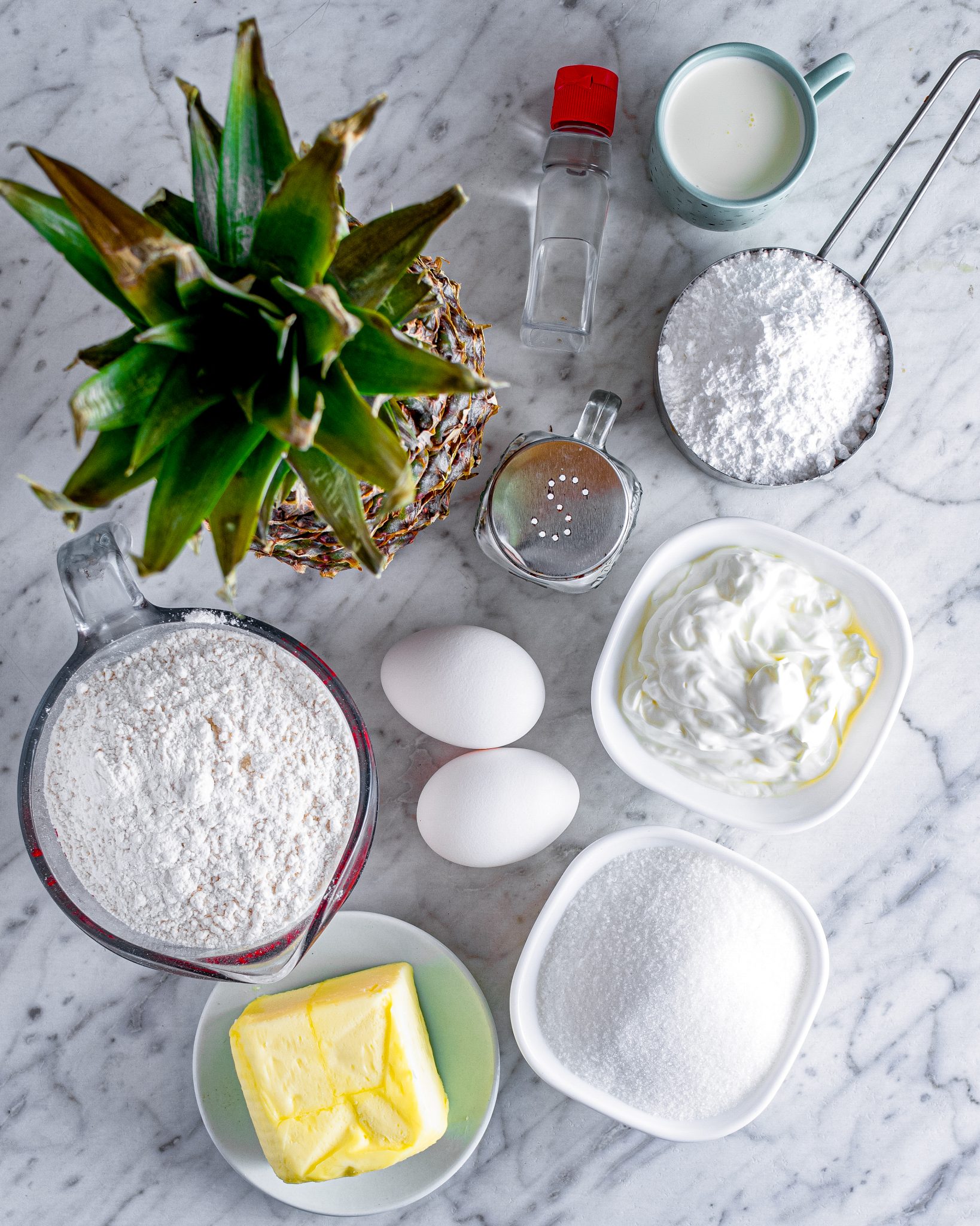 Pineapple Cake Bars CheekyKitchen