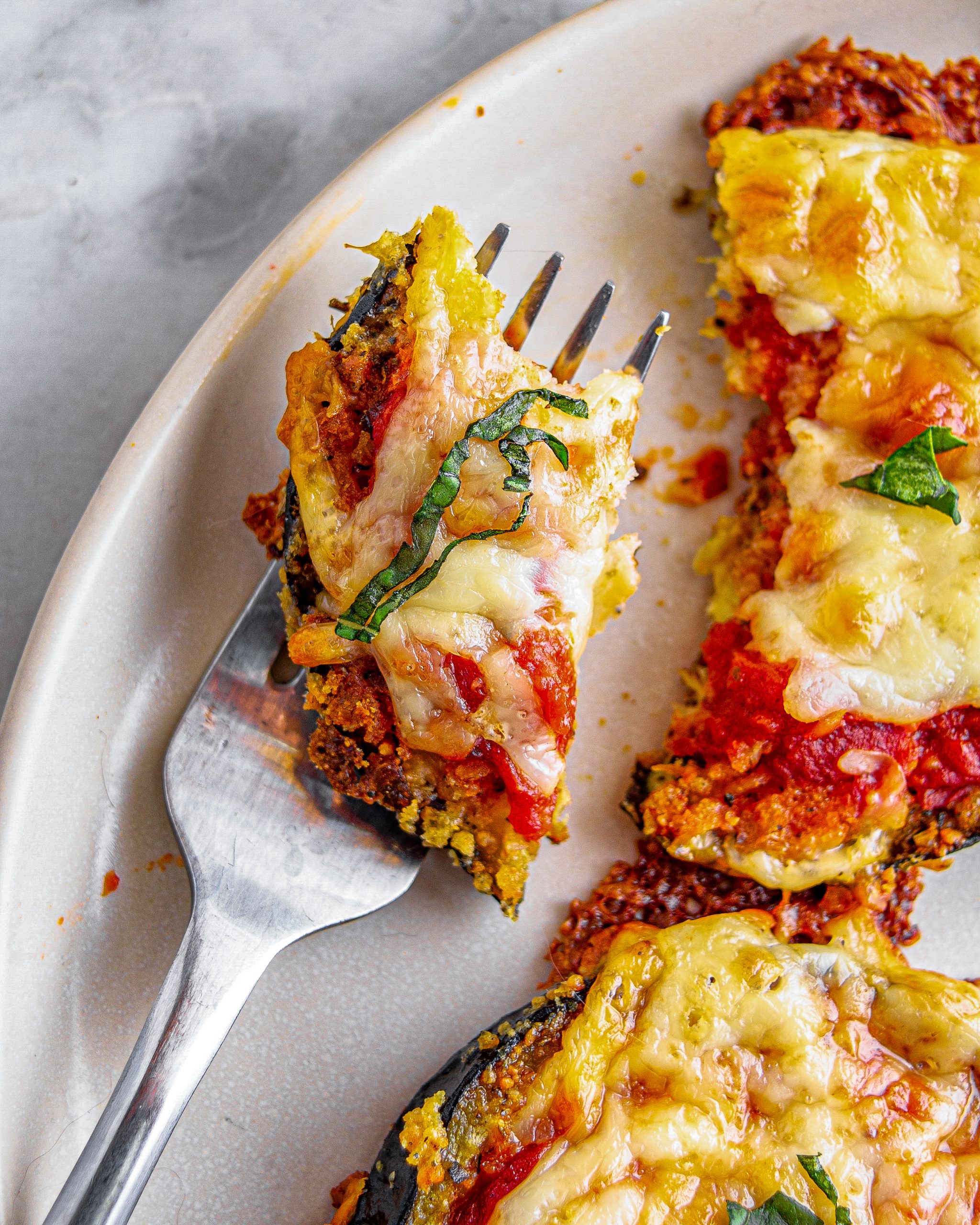 Sheet Pan Eggplant Parmesan CheekyKitchen
