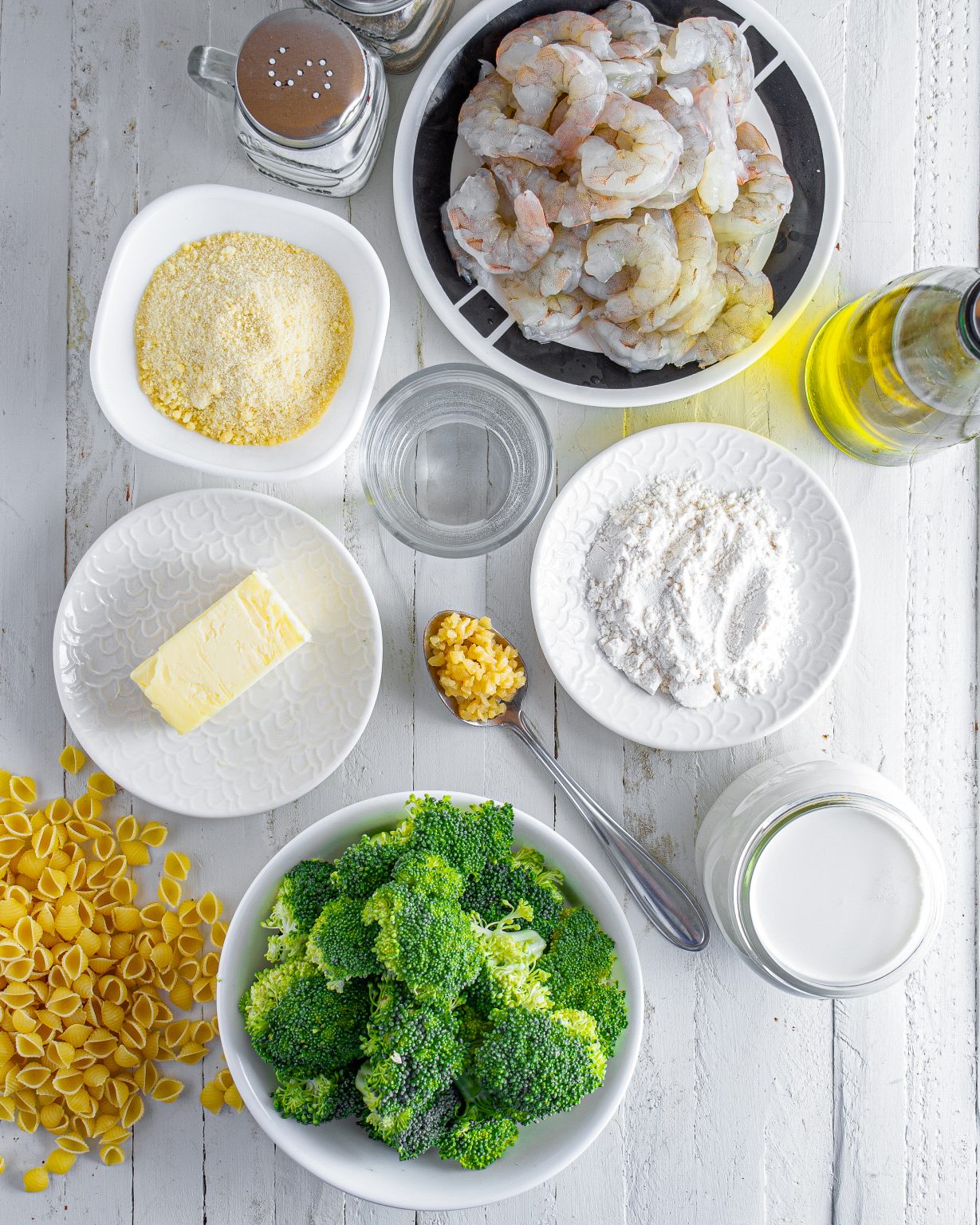 Shrimp and Broccoli Alfredo CheekyKitchen