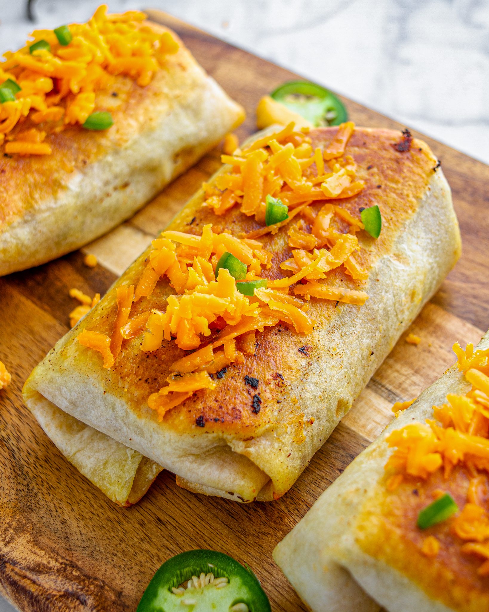 Grilled Sloppy Joe Burritos CheekyKitchen