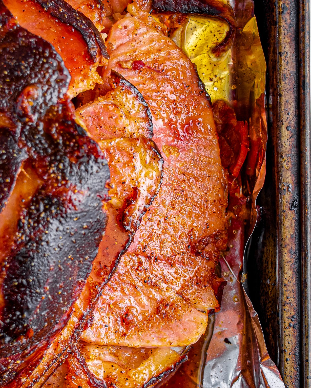 Slow Cooker Copycat Honey Baked Ham CheekyKitchen