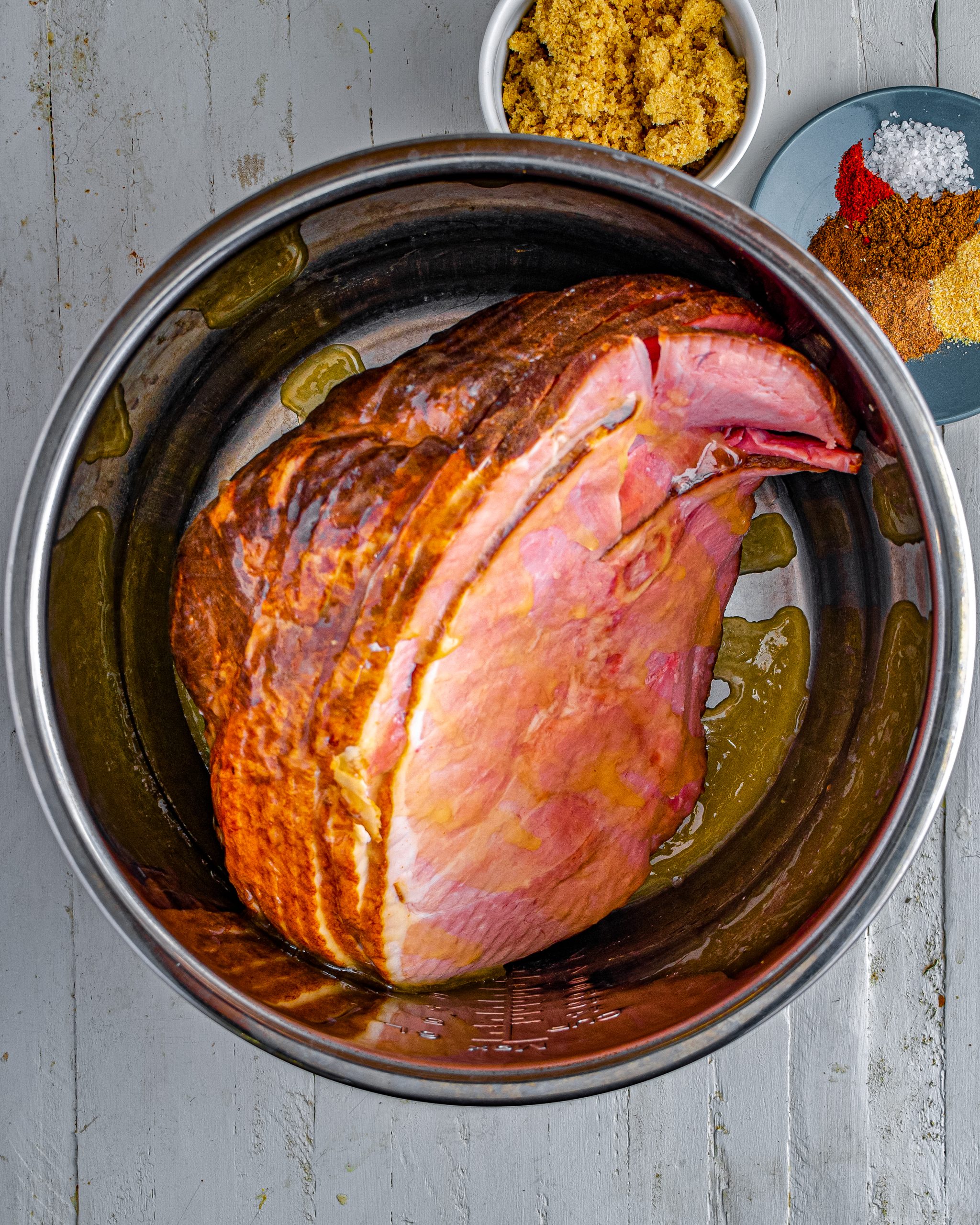 Slow Cooker Copycat Honey Baked Ham CheekyKitchen