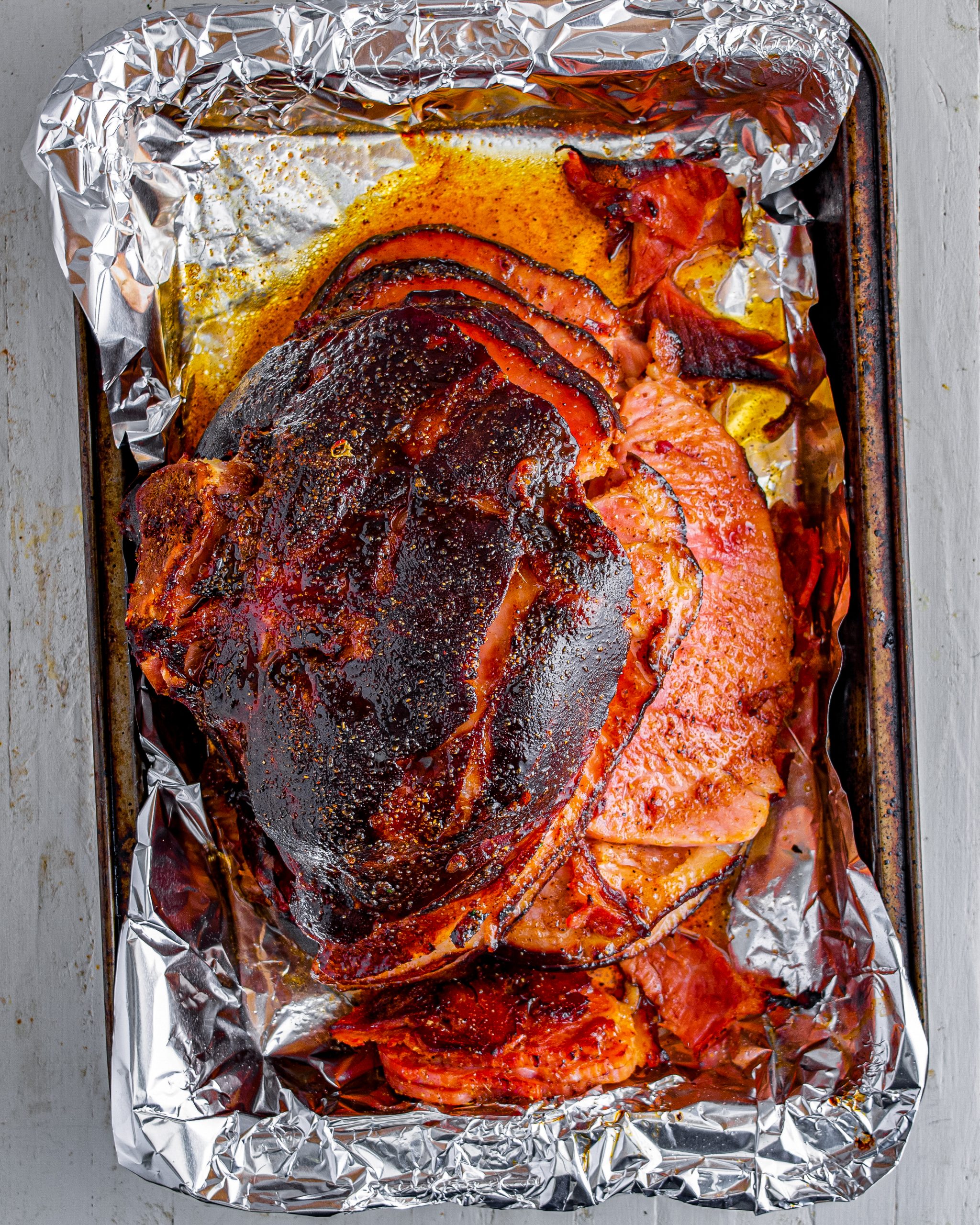 Slow Cooker Copycat Honey Baked Ham CheekyKitchen