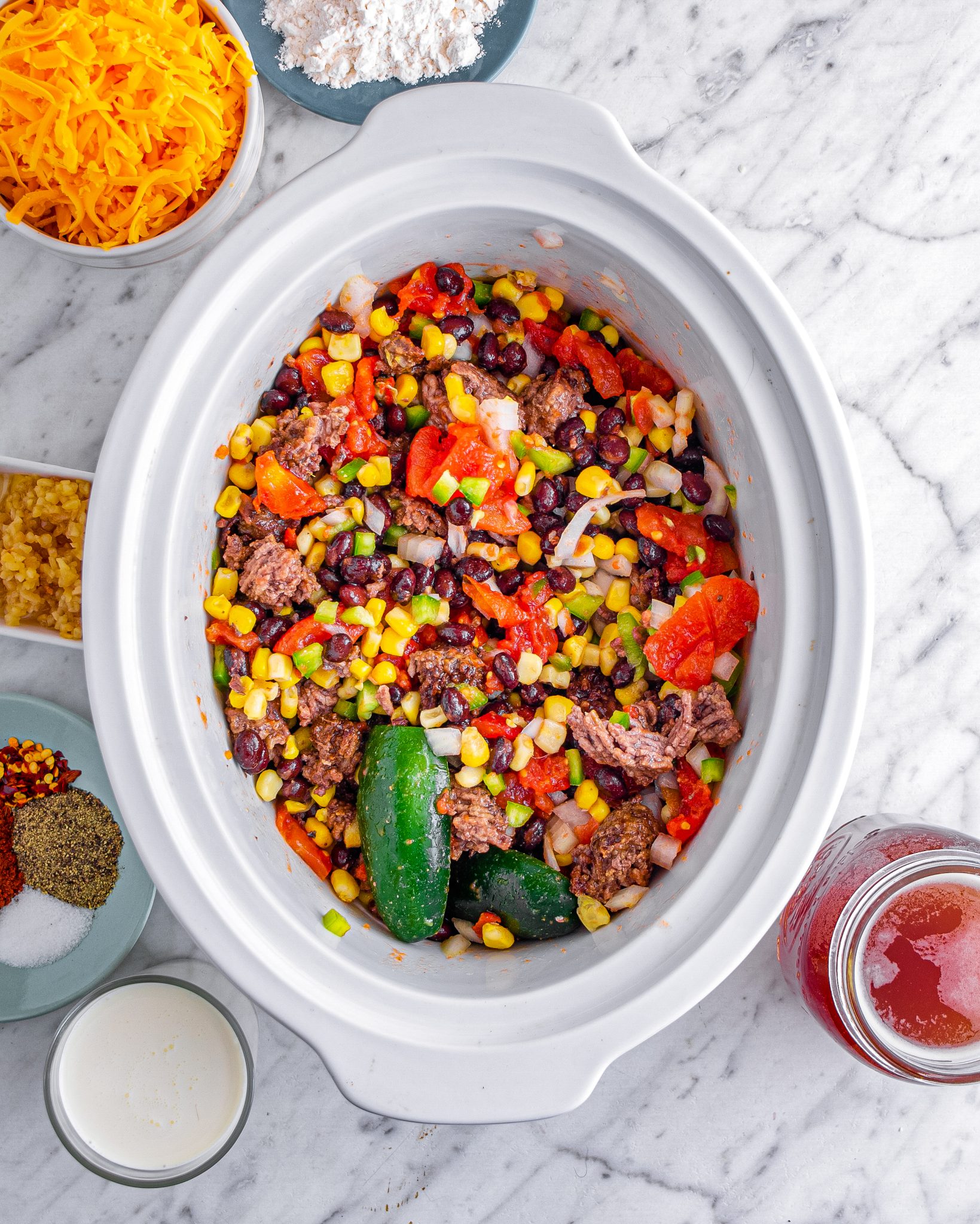 Crockpot Nacho Cheese Soup CheekyKitchen