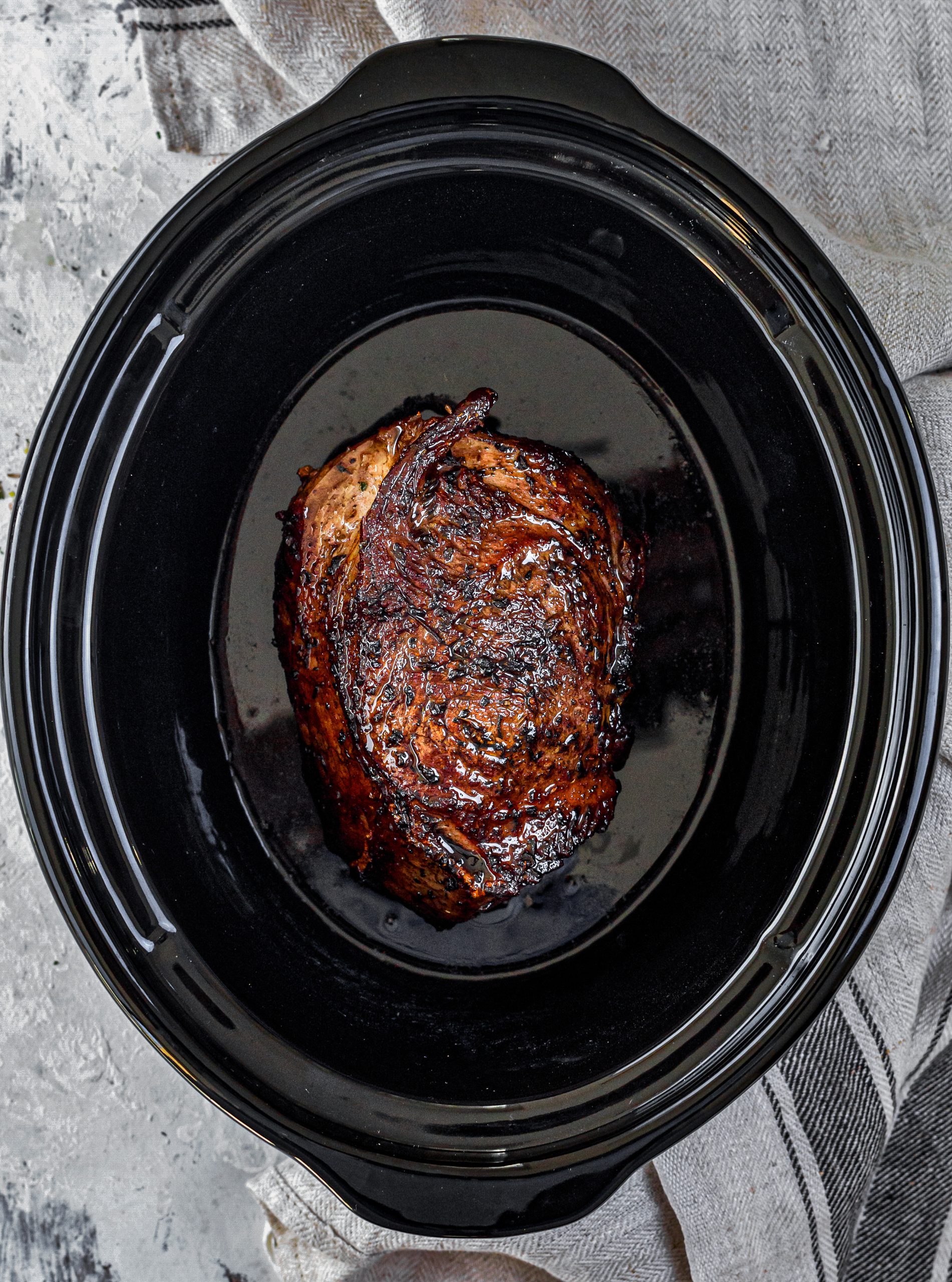 Slow Cooker Pot Roast with Gravy CheekyKitchen